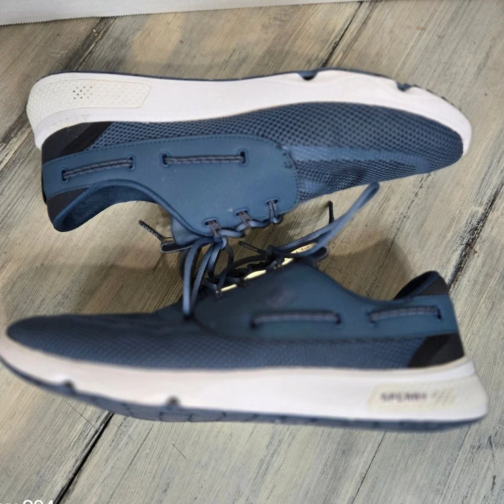 Sperry Men's Blue Mesh Boat Shoes‎ Sneakers Size 12